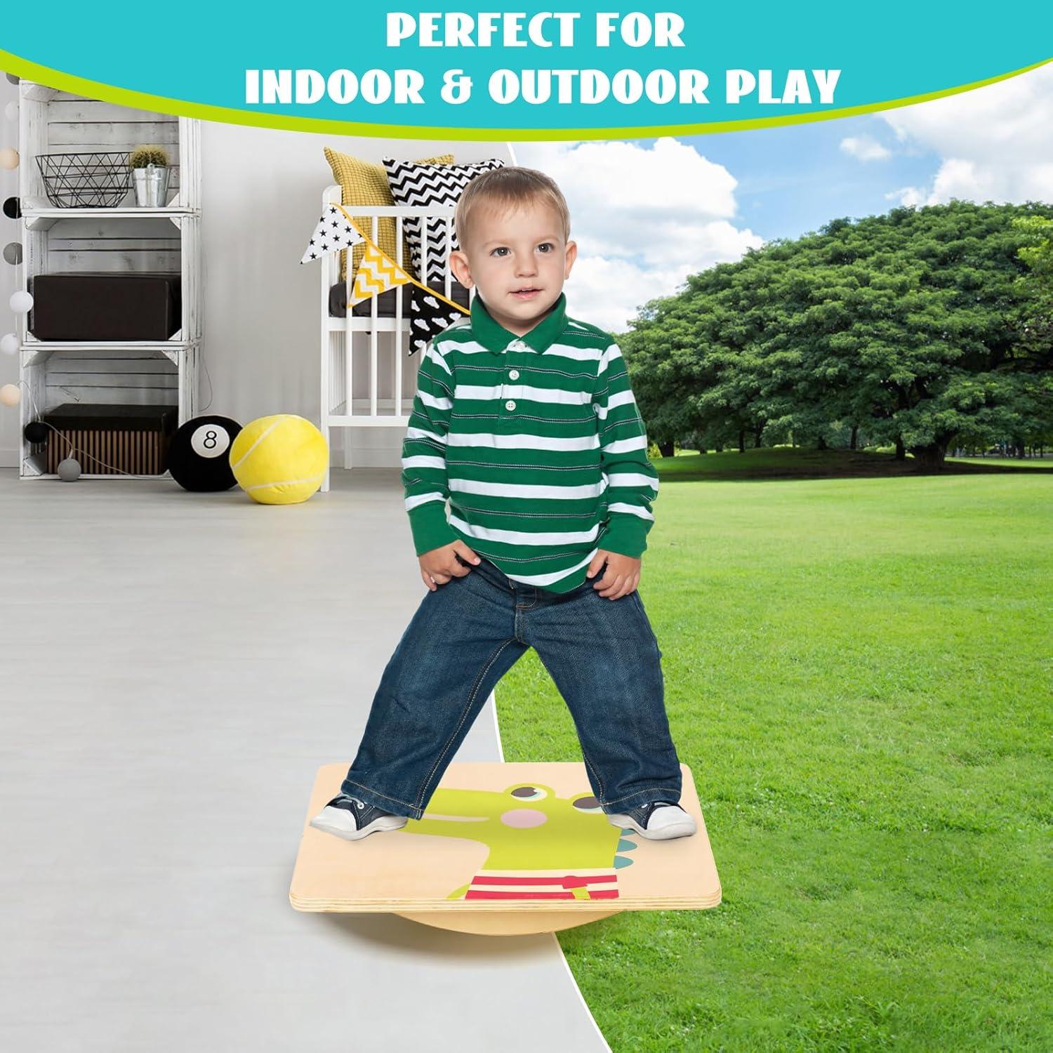 Tabla de Equilibrio de Madera Joonly YL797 para Niños