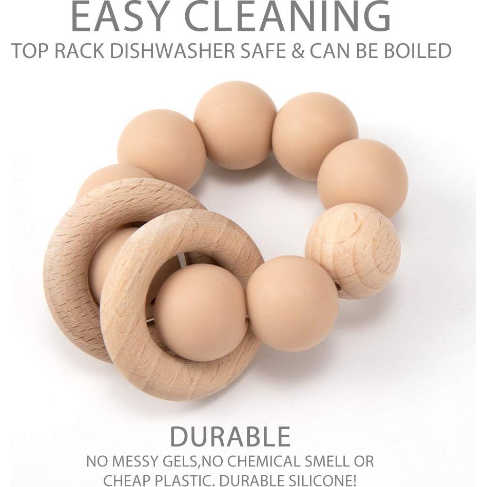 Chupete de Silicona para Bebés TG202006 - Alivio Dentición