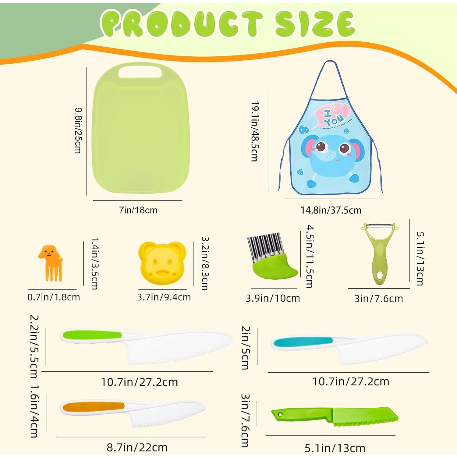 Juego de Cocina Montessori 19 Piezas AIXMEET para Niños