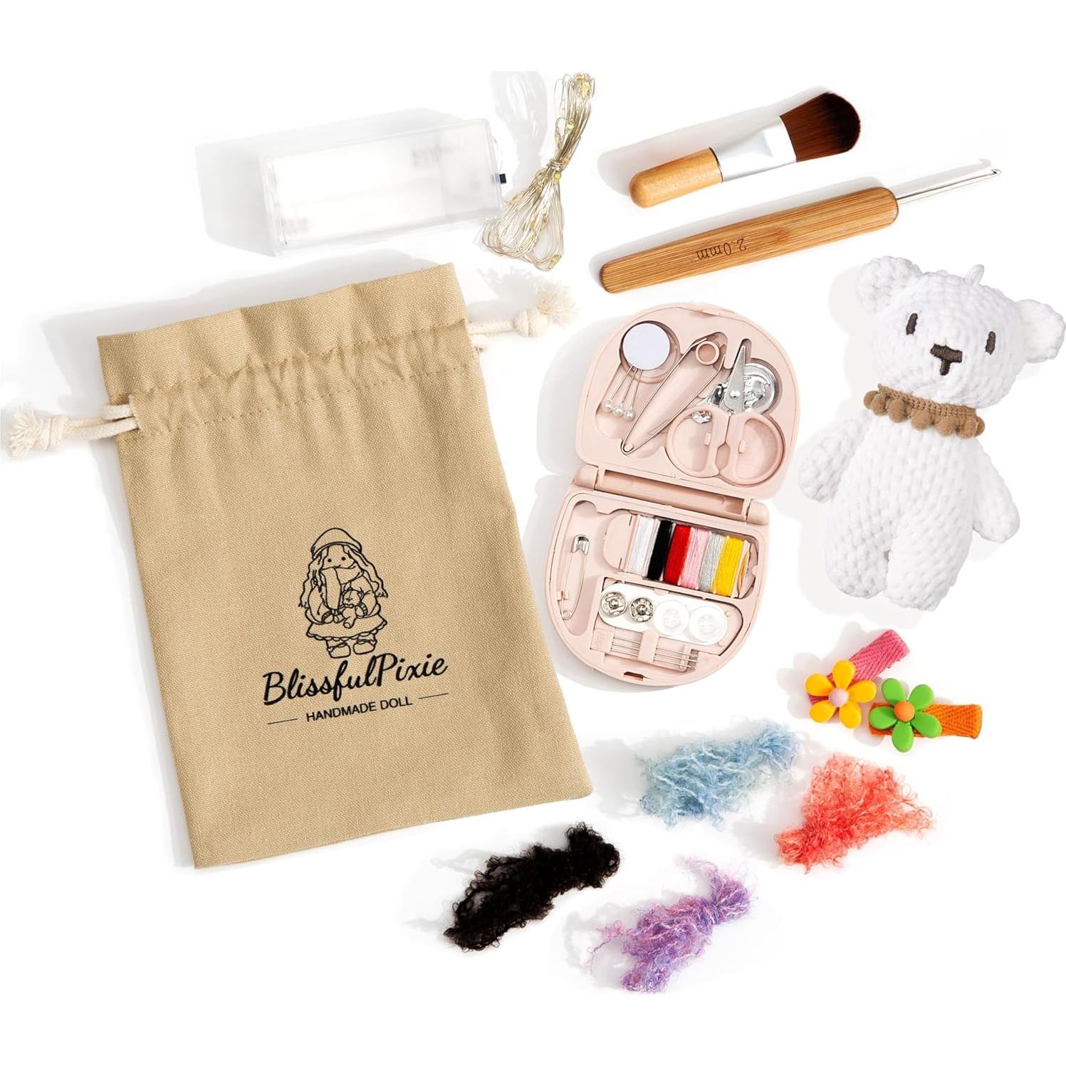 Muñeca de trapo Waldorf BlissfulPixie Ámbar 30.48 cm suave