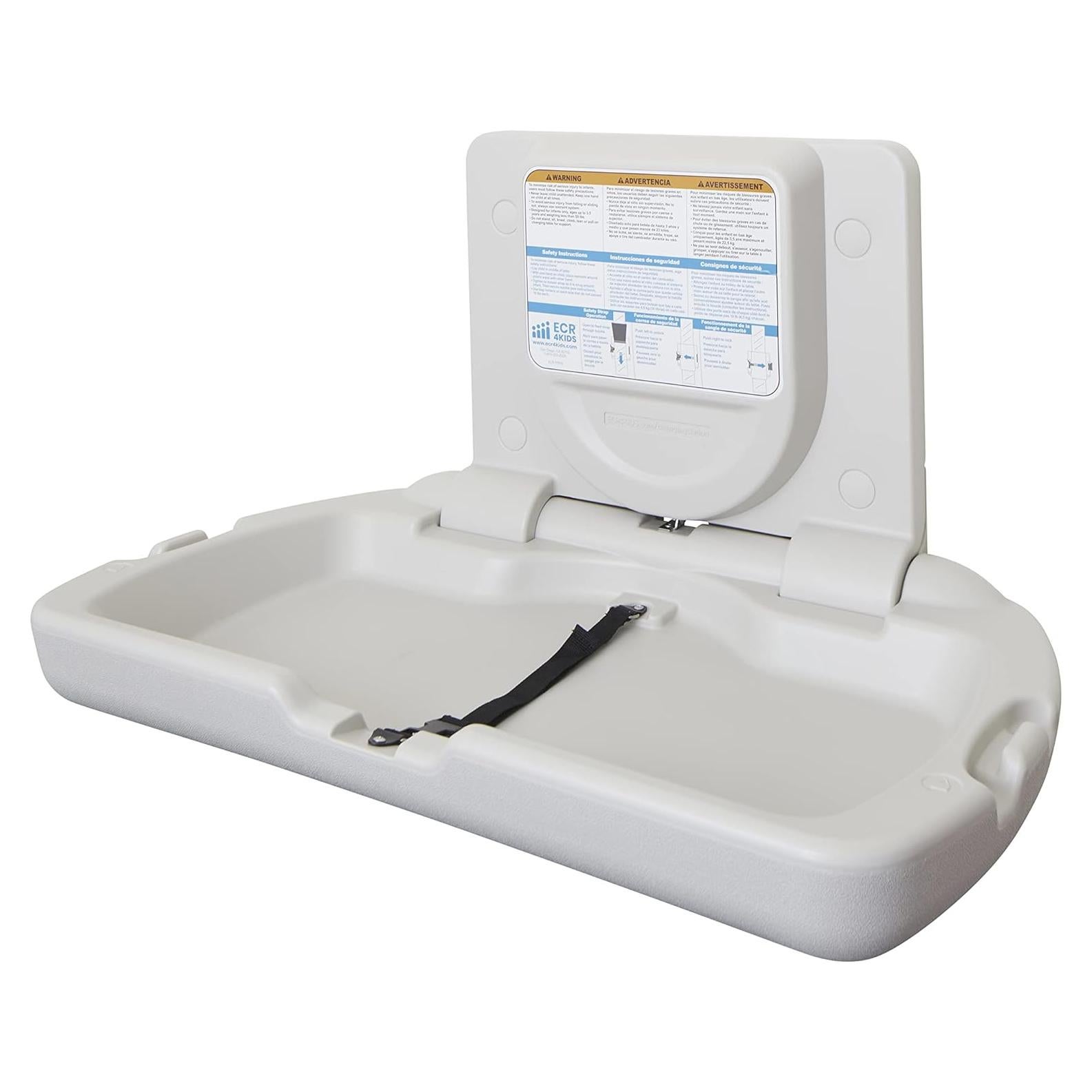 Estación de Cambio de Pared ECR4Kids para Bebés 91x57cm