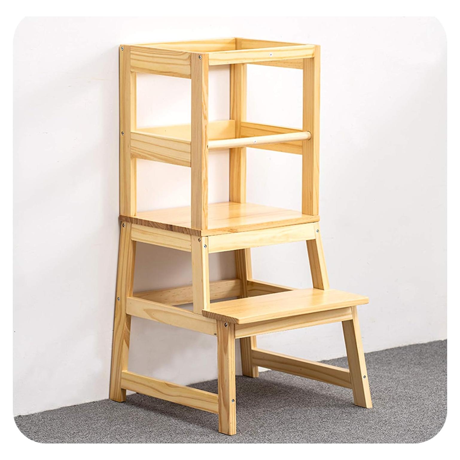 Escalera de Cocina Plegable WOOD CITY para Niños 35 cm