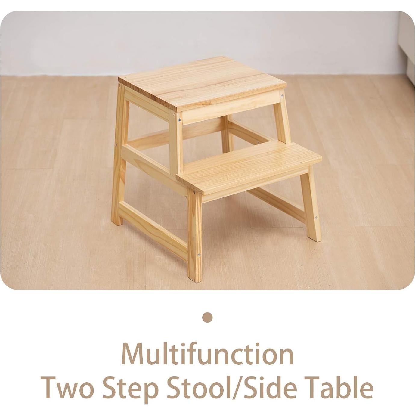 Escalera de Cocina Plegable WOOD CITY para Niños 35 cm