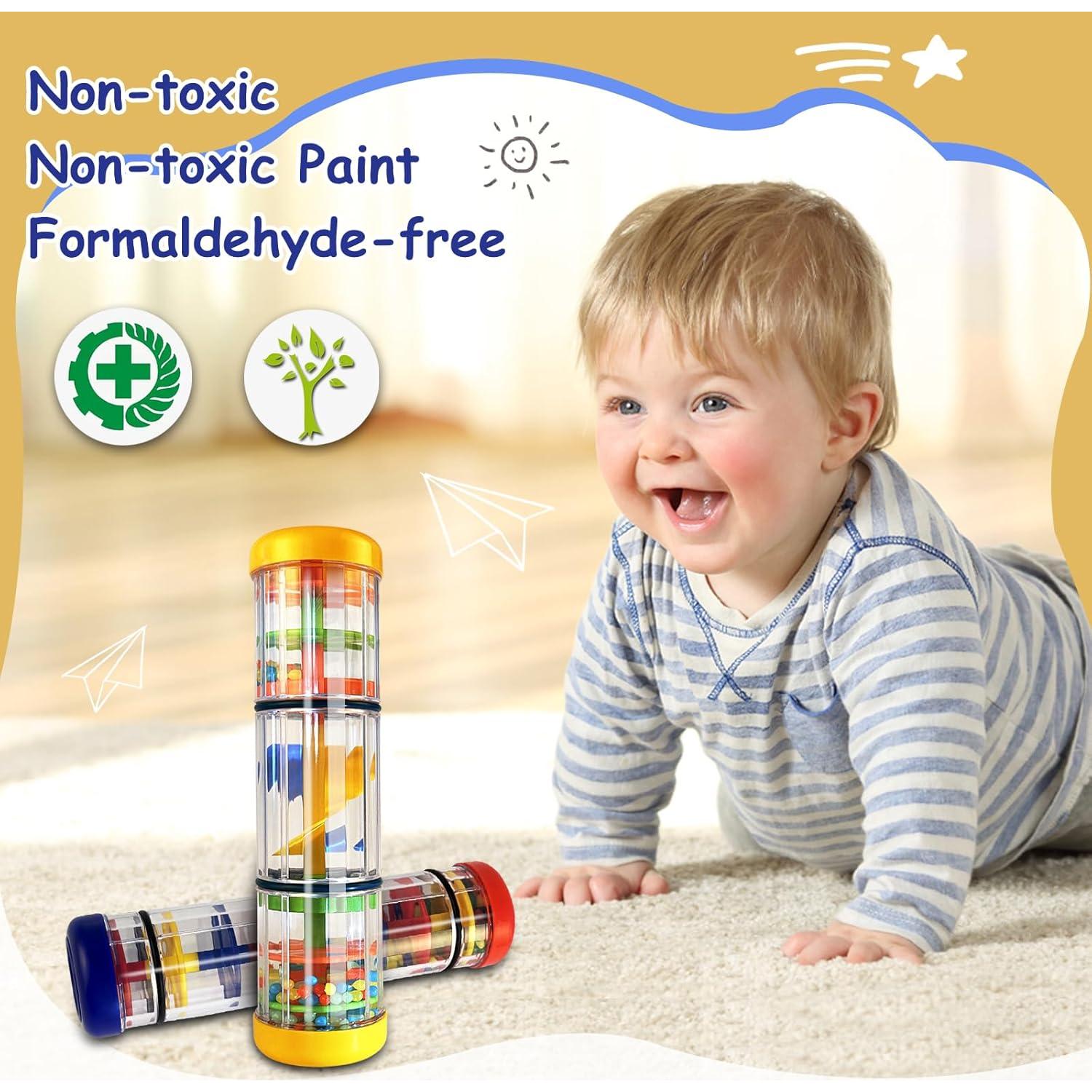 Rainmaker LOOIKOOS Sonajero Musical para Bebés 0-3 Años