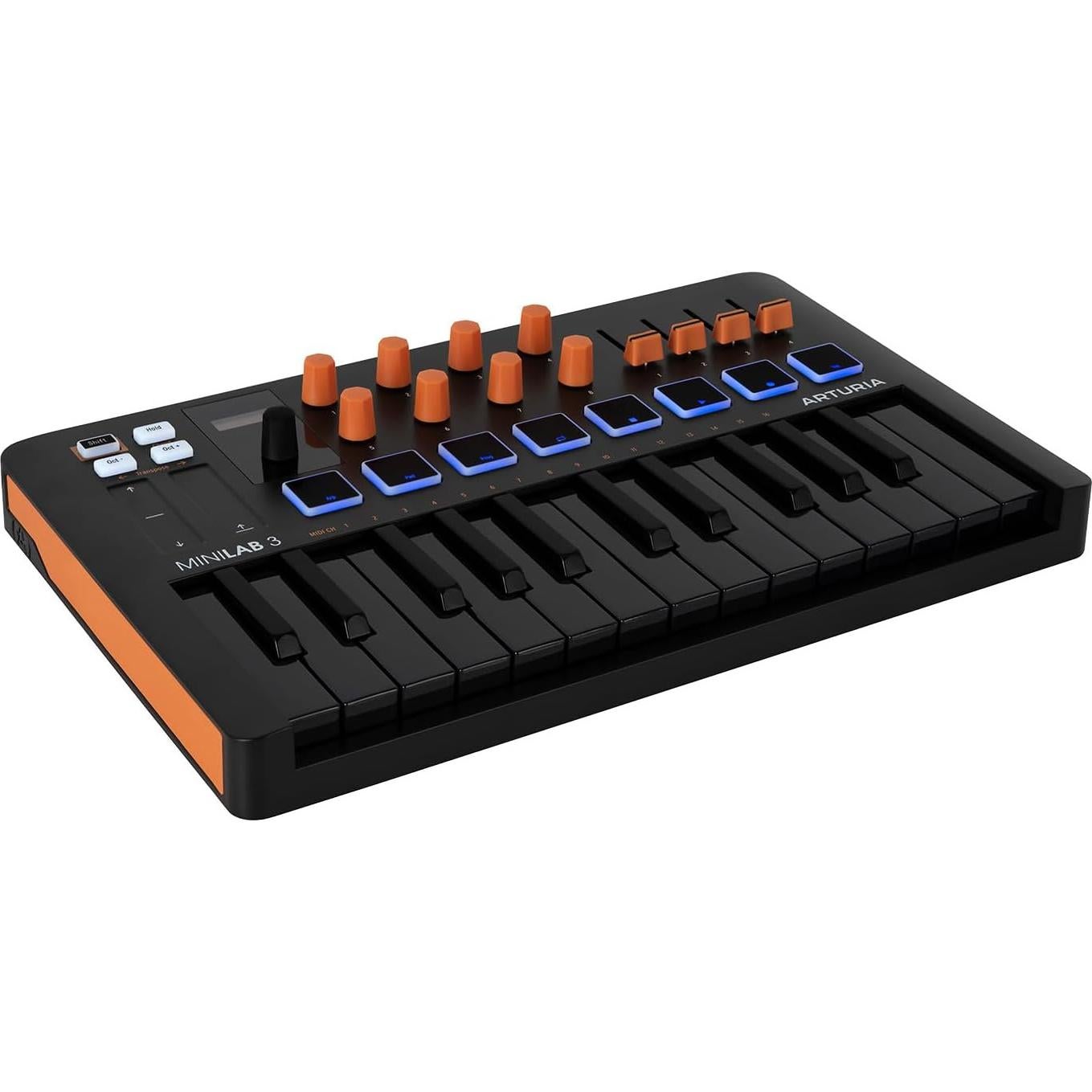 Controlador MIDI Arturia MiniLab 3 25 Teclas USB-C Naranja