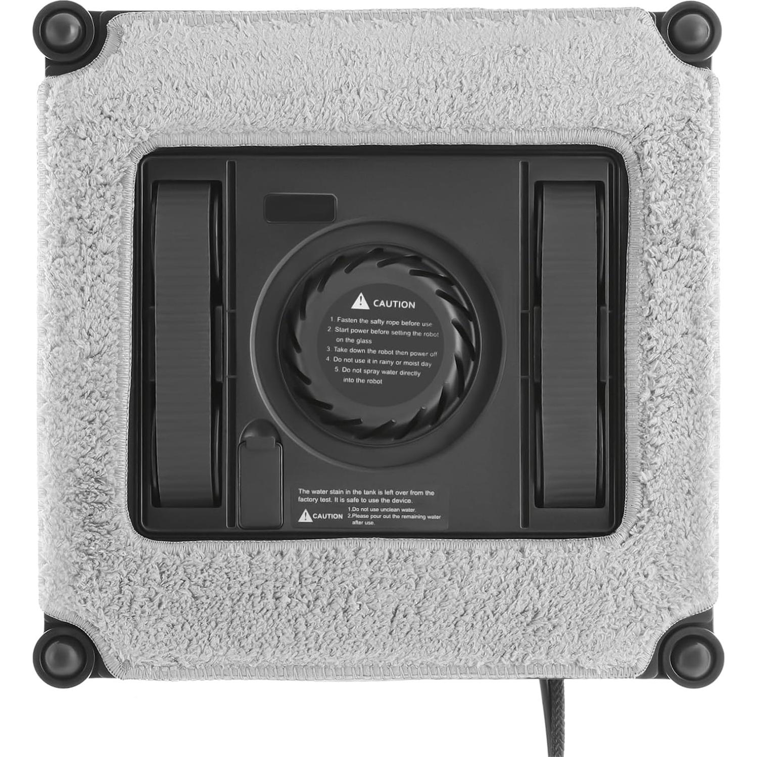 Robot Limpiador de Ventanas LIAUHO 2500Pa Control Remoto Gris