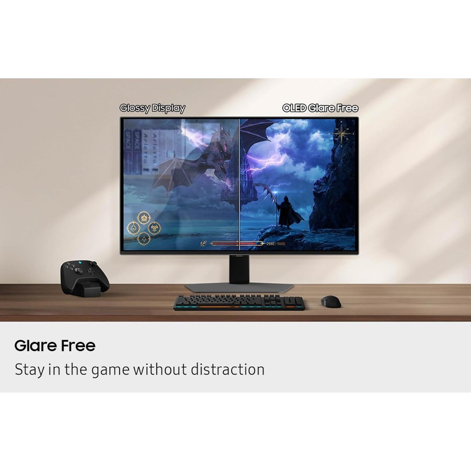 Monitor de Juegos Samsung 27" Odyssey G6 QHD OLED 500Hz