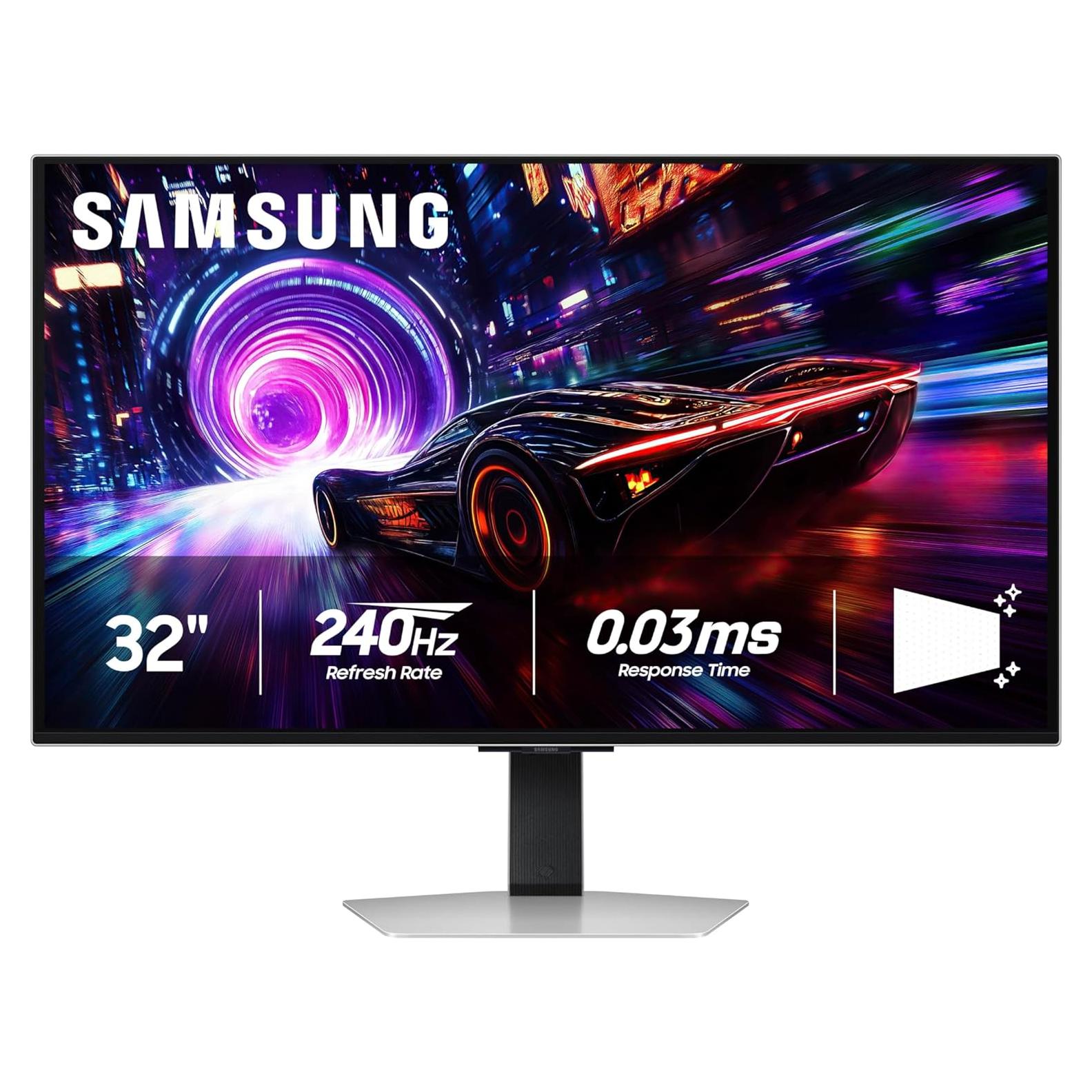 Monitor de Juegos Samsung 32" Odyssey QD-OLED G8 4K 240Hz
