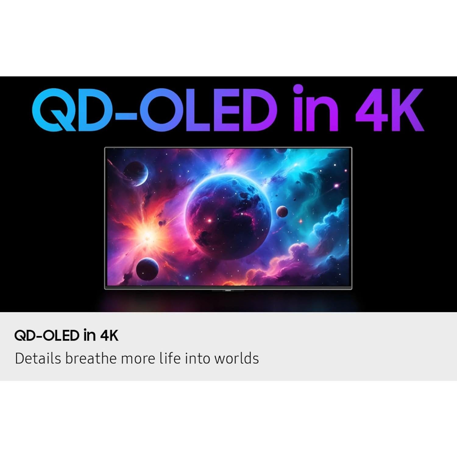 Monitor de Juegos Samsung 32" Odyssey QD-OLED G8 4K 240Hz