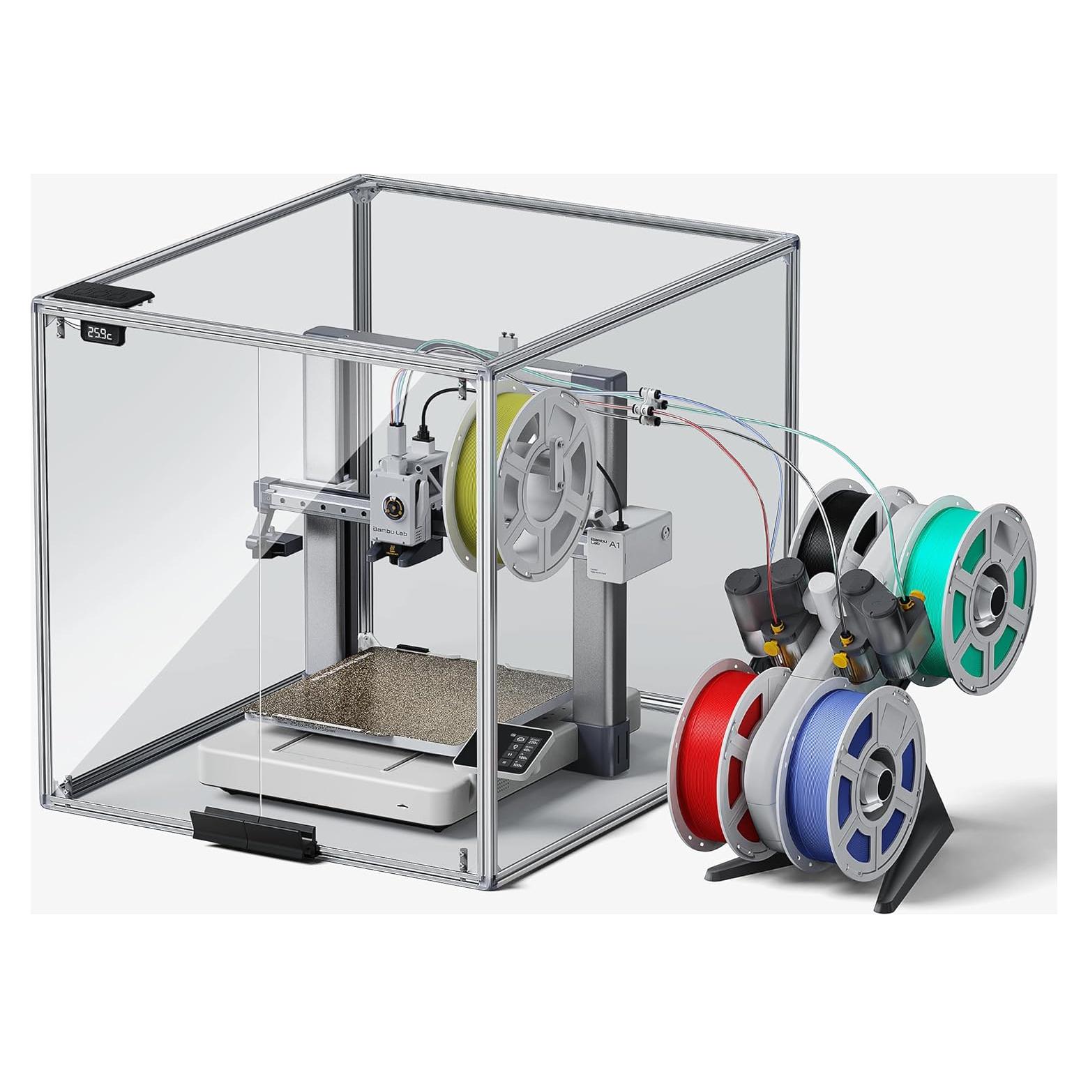 Cubierta Acrílica para Impresora 3D TopCube A1 con Luz LED