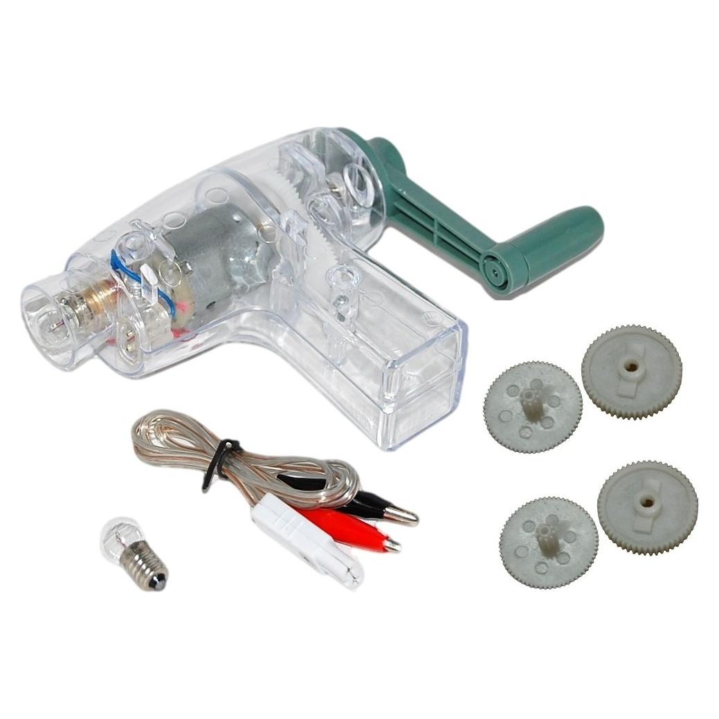 Generador de Manivela CC Sci-Supply con 2 Engranajes Repuestos