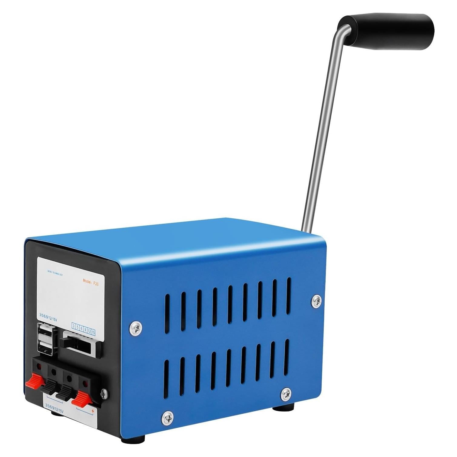 Generador de Manivela WXLTSGM 20W Portátil Ecológico