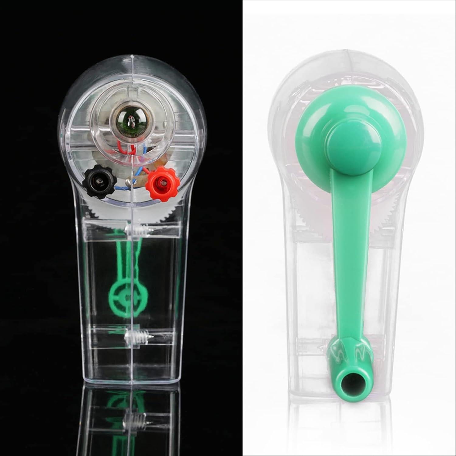 Generador de Manivela HDC 6.3V Portátil ABS 0.18kg