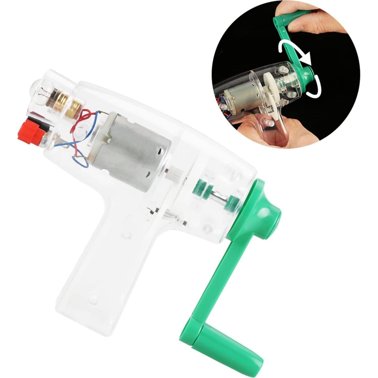 Generador de Manivela HDC 6.3V Portátil ABS 0.18kg