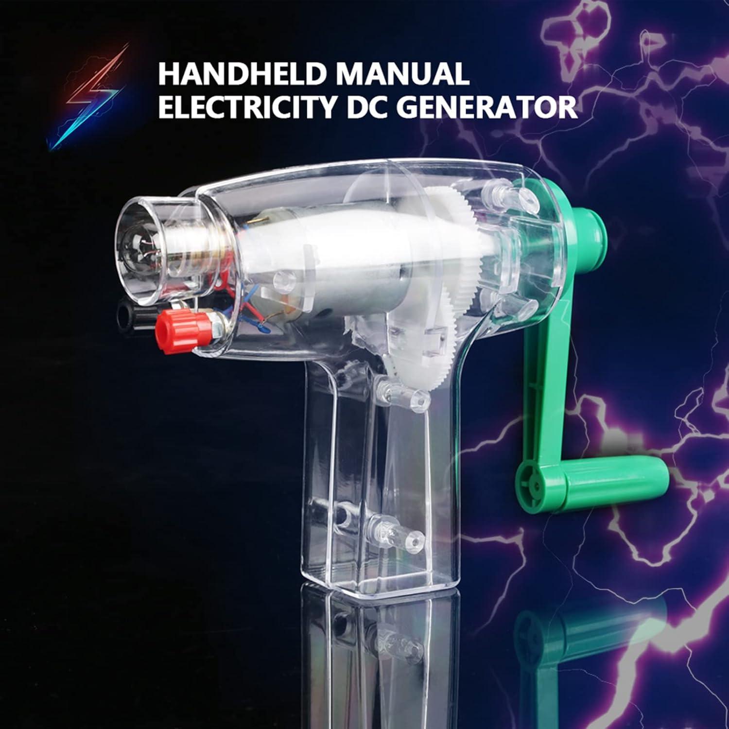 Generador de Manivela Yanmis 6.3V DC Portátil Educativo