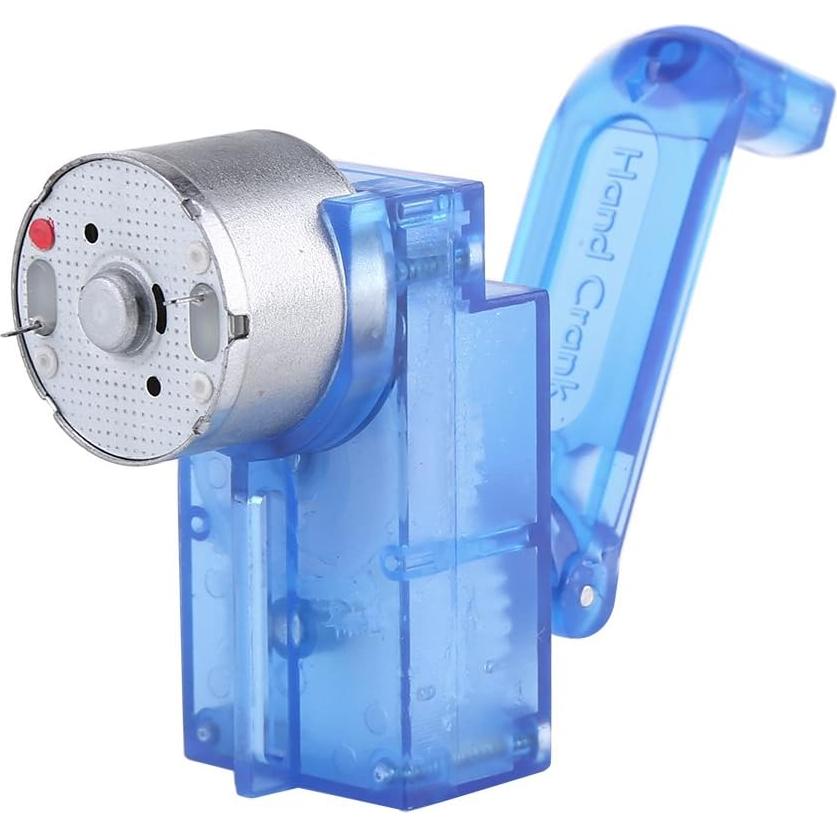 Generador de Manivela Dpofirs 3-6V Portátil con LED