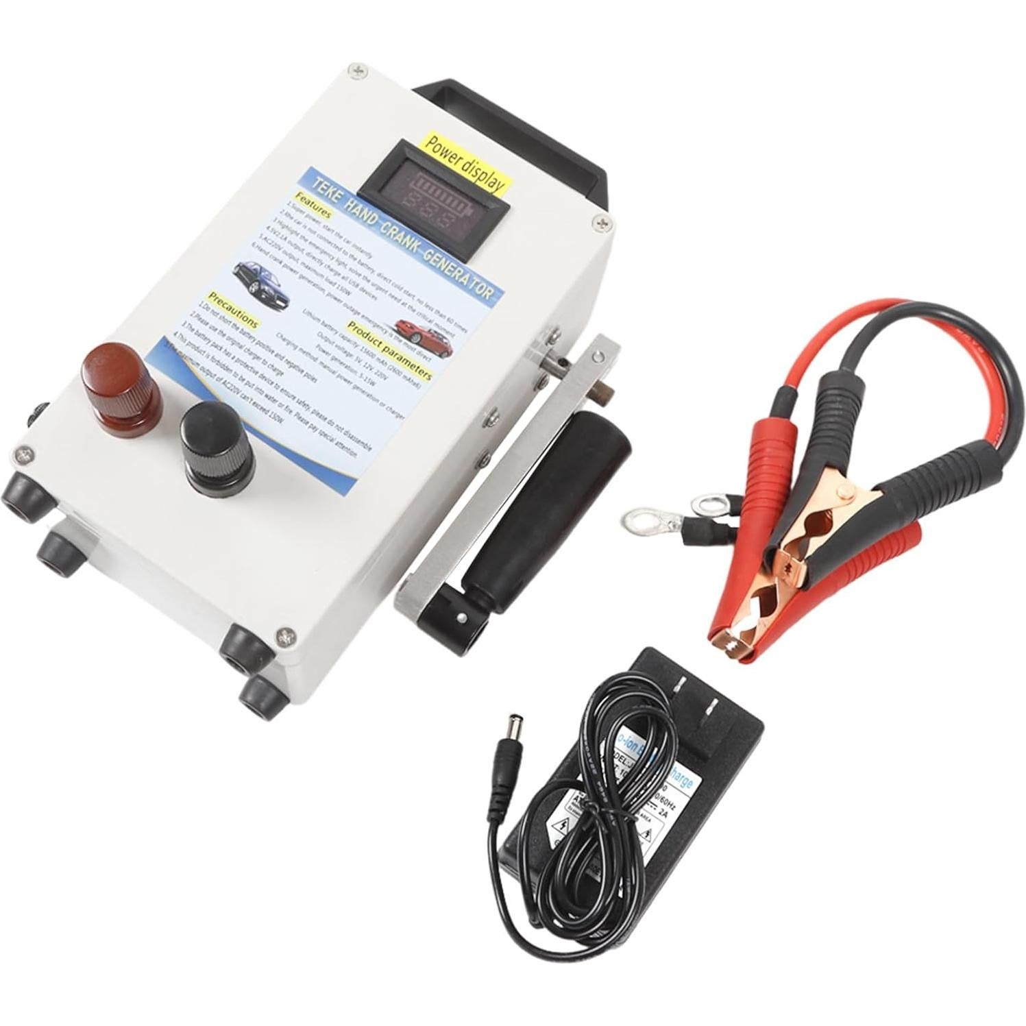 Generador de Manivela Dodoam TK-150W-S 150W 12V CC Portátil