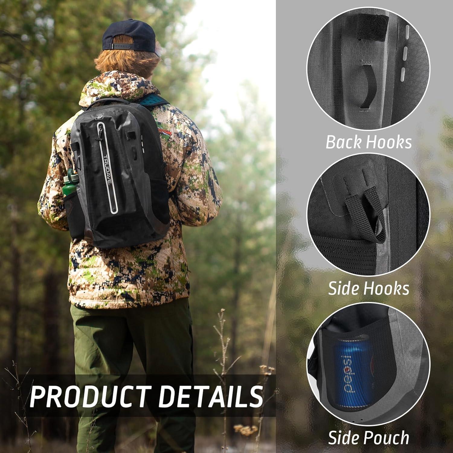 Mochila Impermeable Trudave 30L Flotante para Aventura