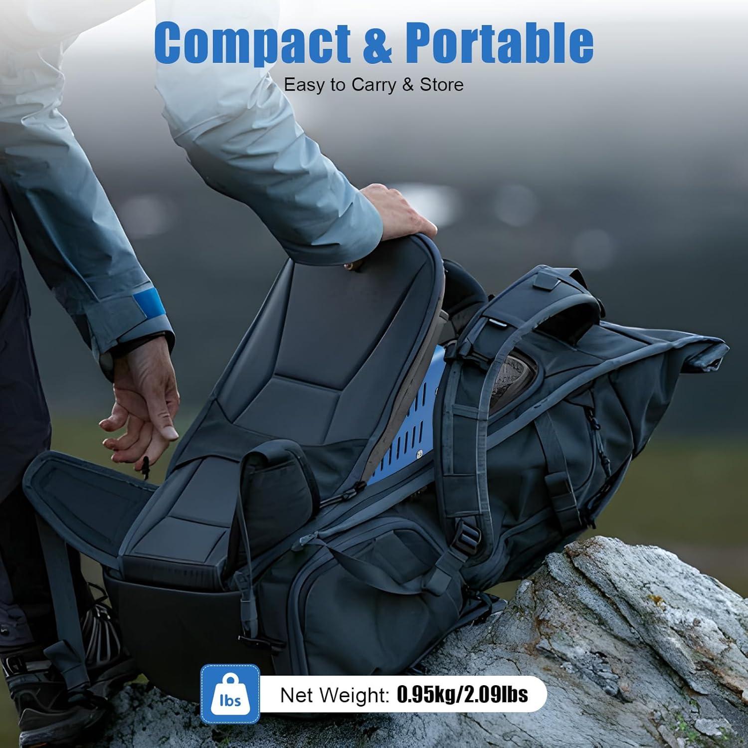 Generador Manual de Emergencia JUOPTGJ 20W para Camping