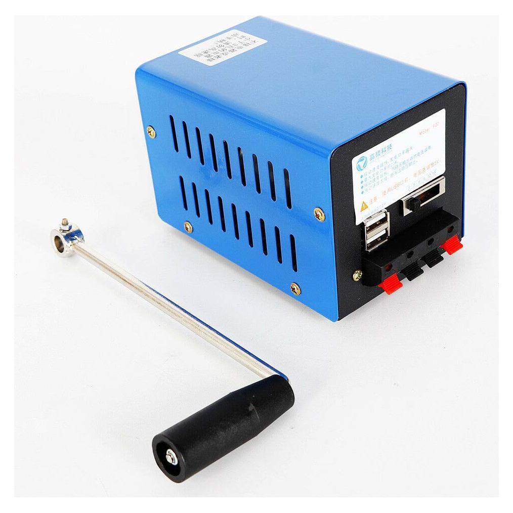 Cargador USB de Manivela Portátil FLYHERO 20W para Camping