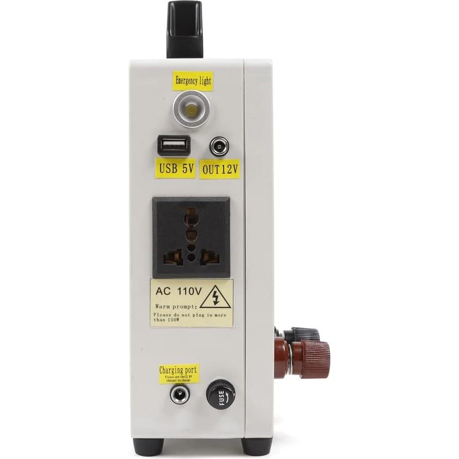 Generador de Manivela Portátil YIYIBYUS 150W Carga Móvil