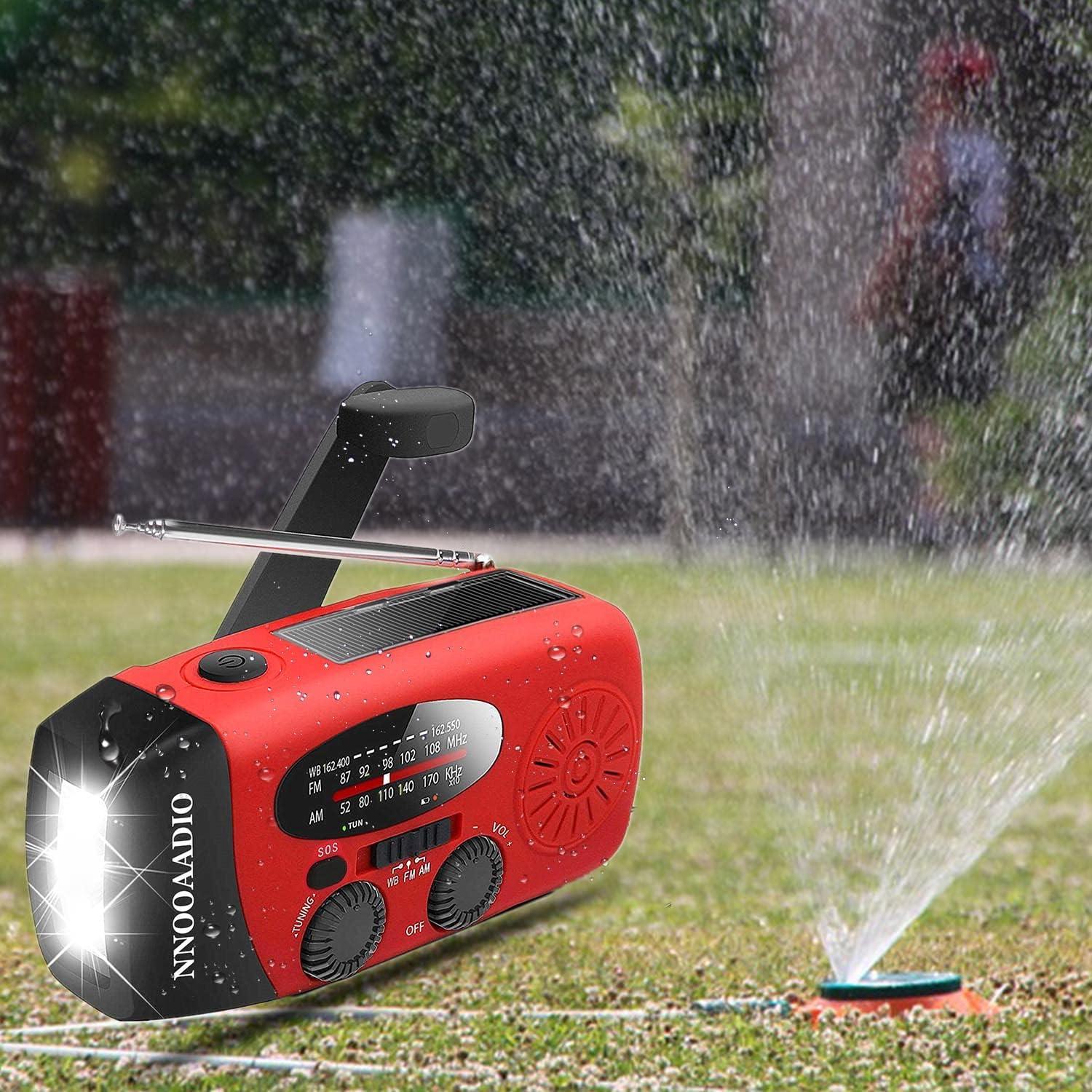 Radio de Emergencia NNOOAADIO AY-028S-R Solar 7400mAh