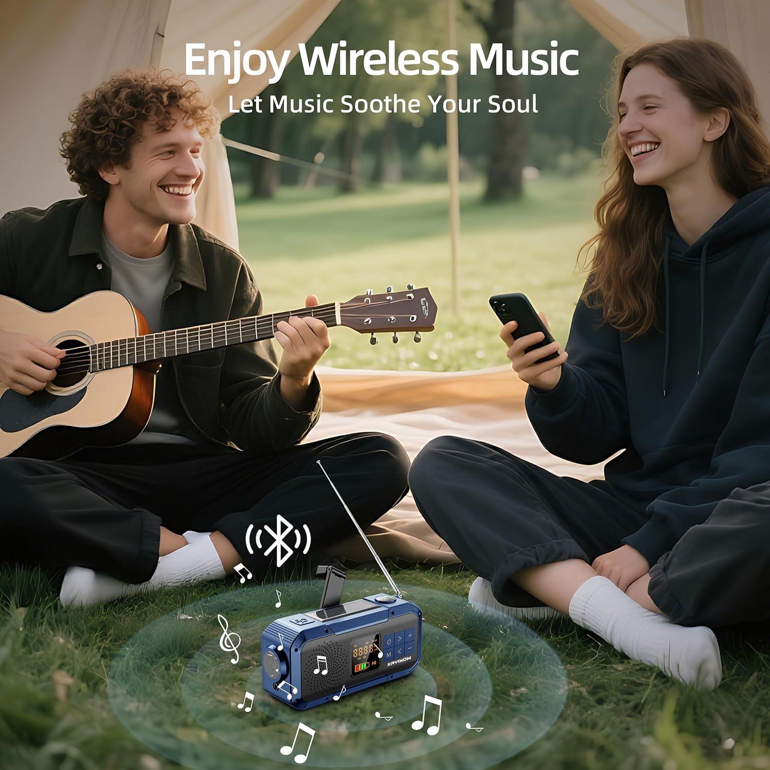 Radio Meteorológica de Emergencia Libovgogo DF-589, Bluetooth, IPX5