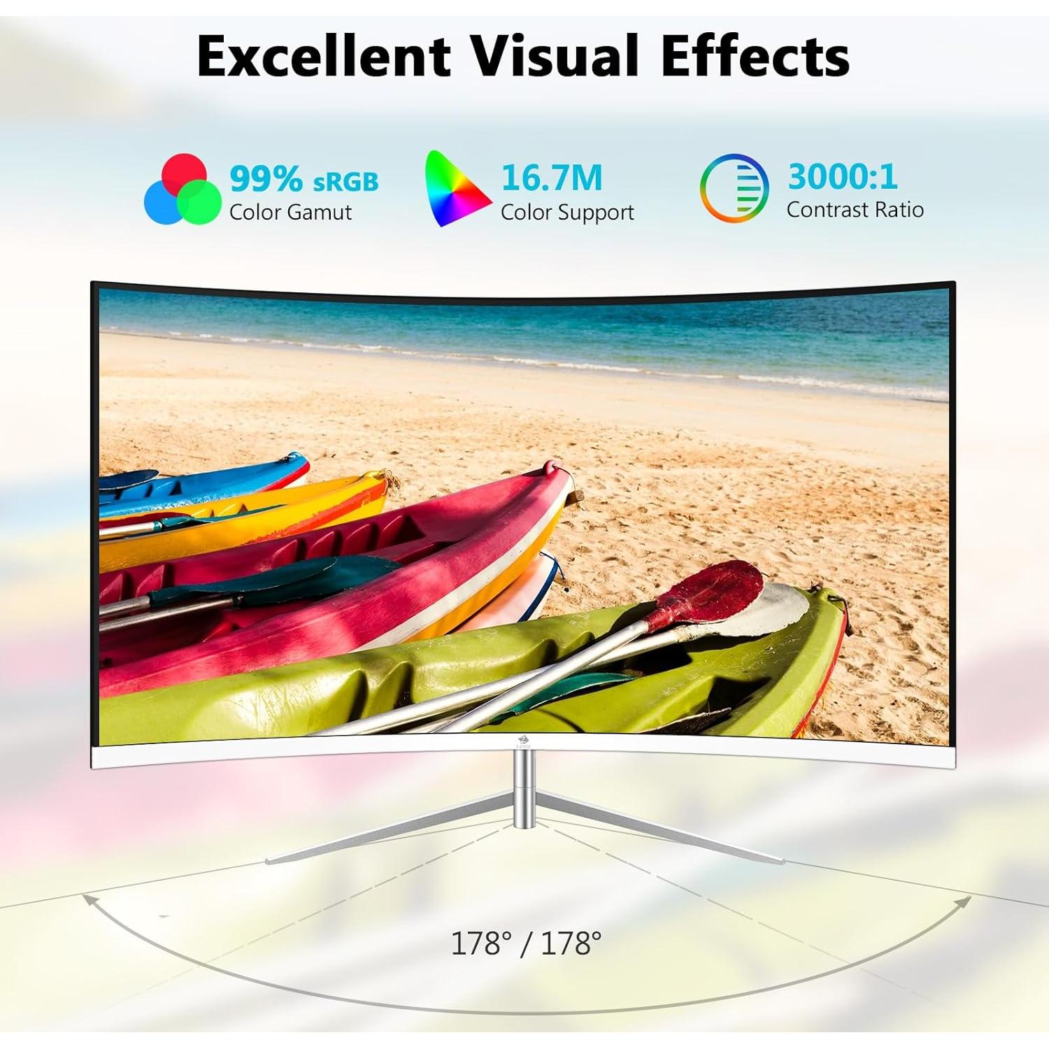 Monitor Curvo Z-Edge U27C 27" Full HD 1080P 100Hz