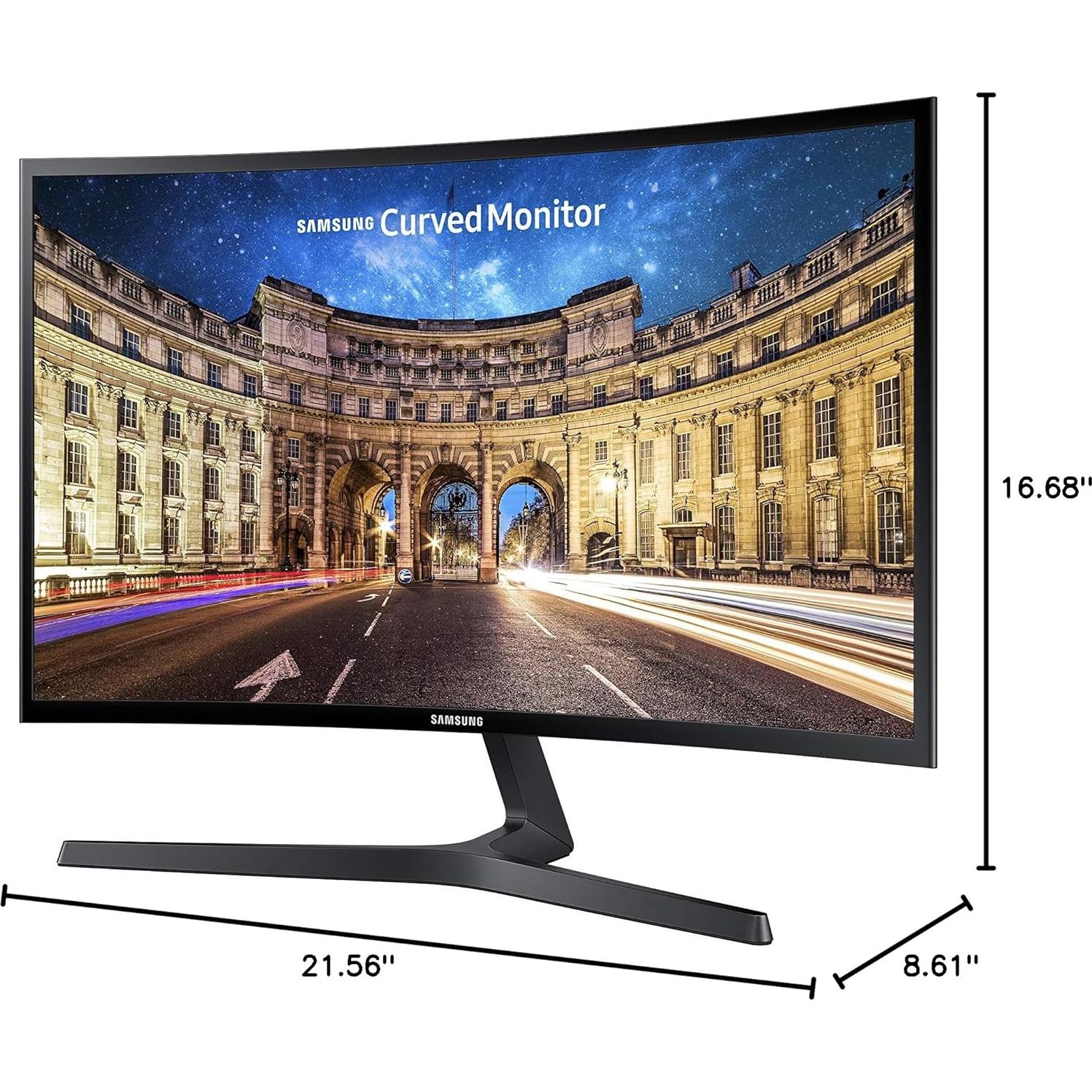 Monitor Curvo Samsung 23.5" CF396 Full HD 1920x1080
