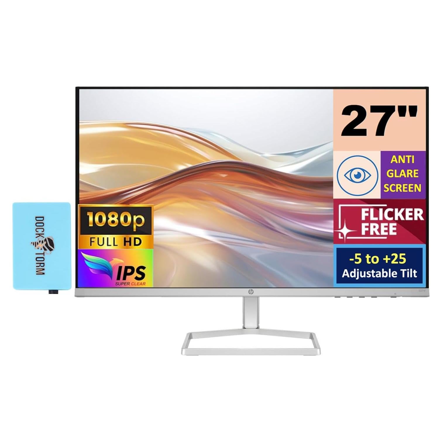Monitor HP Series 5 527sf 27" FHD IPS Dock Docztorm 2024