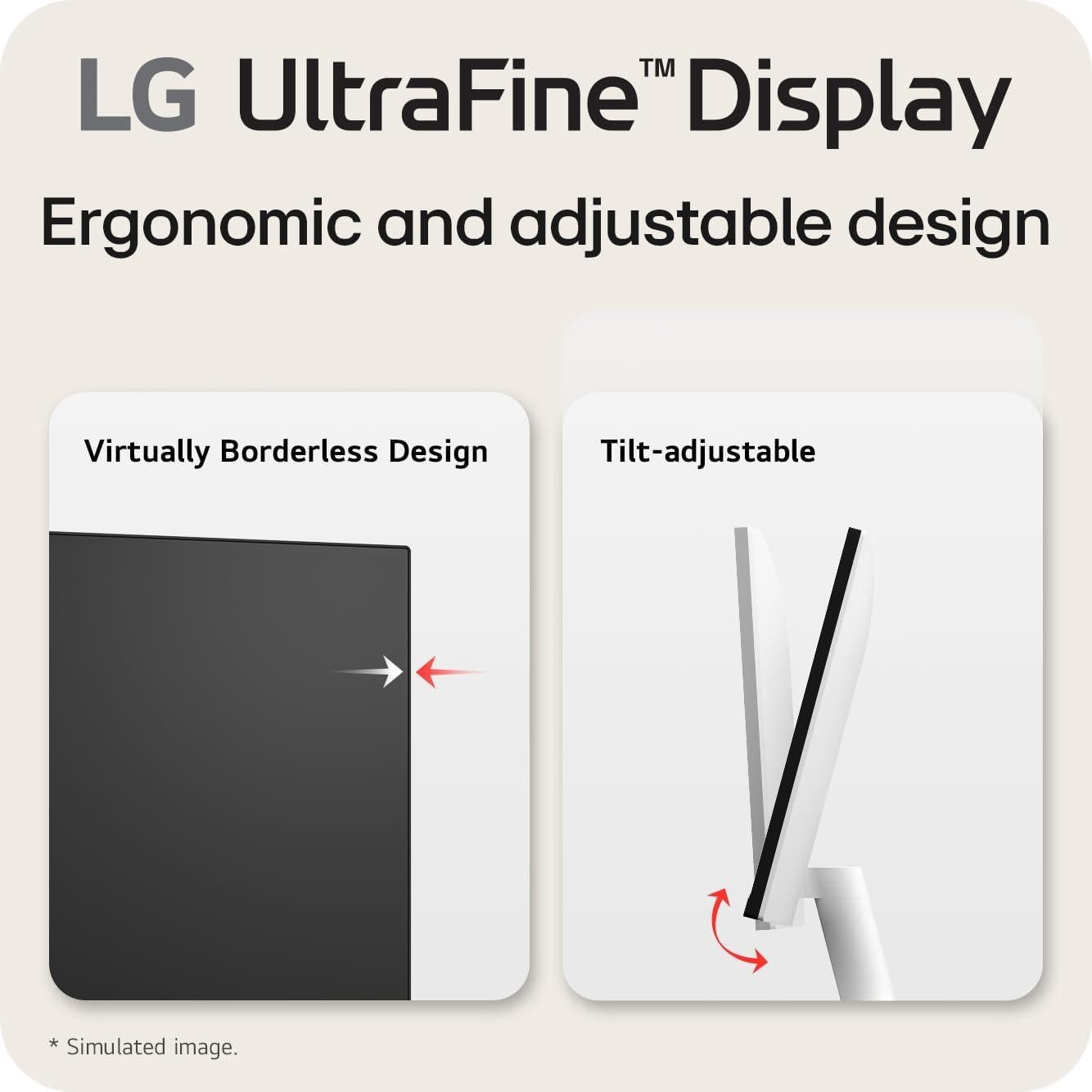 Monitor LG 27US500-W 27" 4K UHD HDR10 IPS Sin Bordes