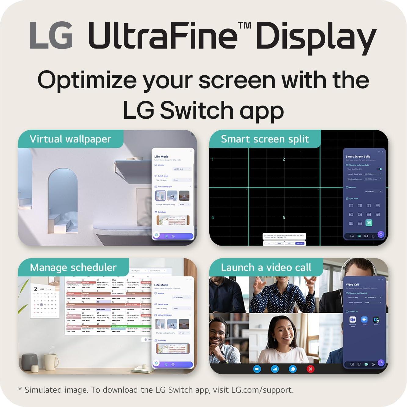 Monitor LG 27US500-W 27" 4K UHD HDR10 IPS Sin Bordes