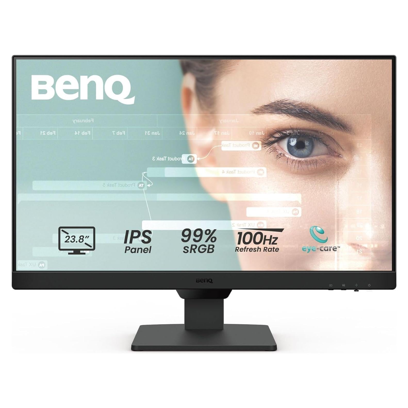 Monitor BenQ GW2490 24" FHD 100Hz IPS Cuidado Ocular