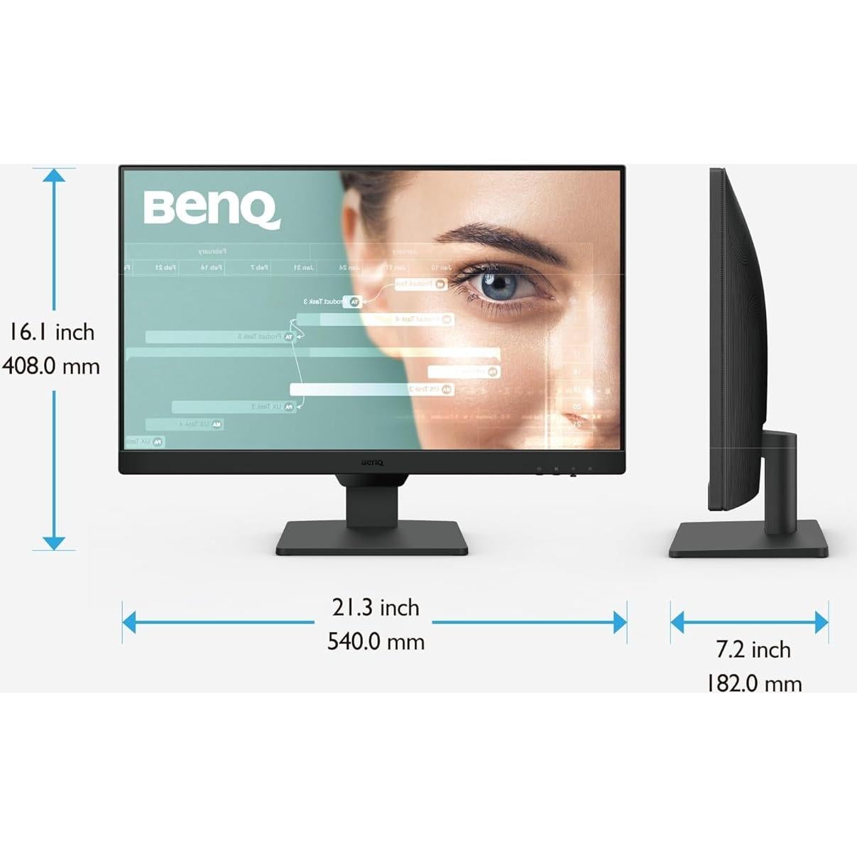 Monitor BenQ GW2490 24" FHD 100Hz IPS Cuidado Ocular