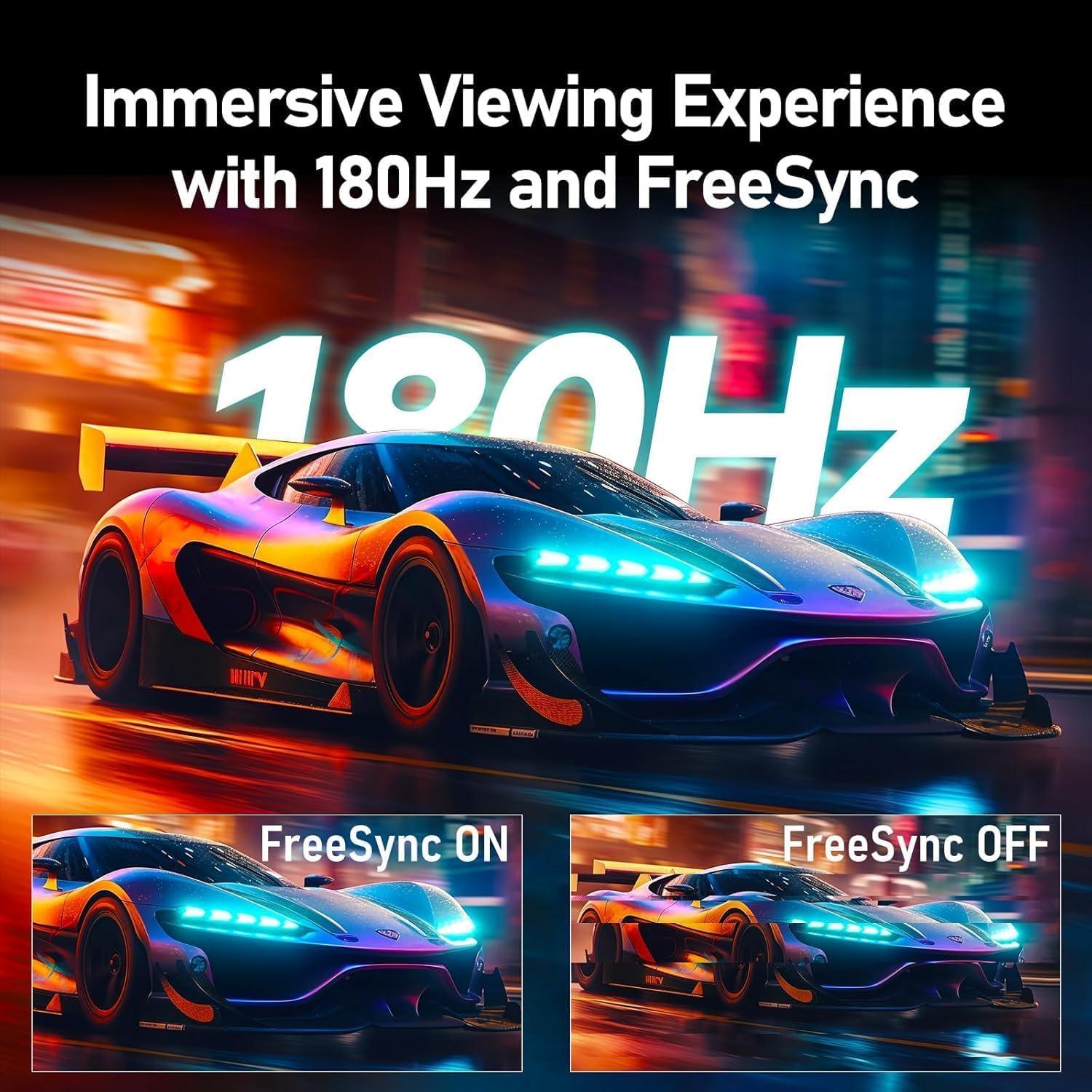 Monitor ZZA 32" 2K 165Hz FreeSync G-Sync 1ms HDR10