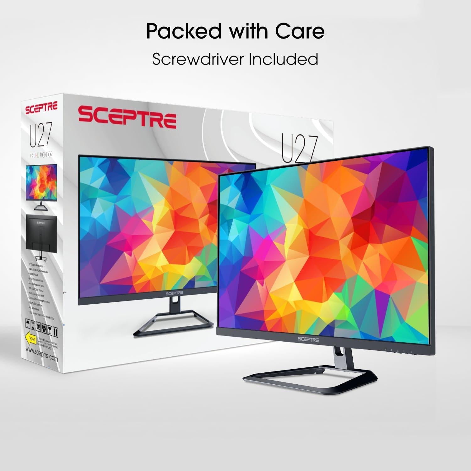 Monitor Sceptre 27" 4K IPS U275W-UPT 70Hz Altavoces Integrados