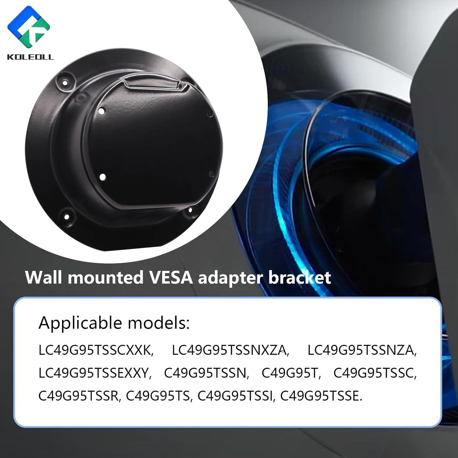 Soporte de Pared VESA KOLEOLL para Samsung Odyssey G9 49"