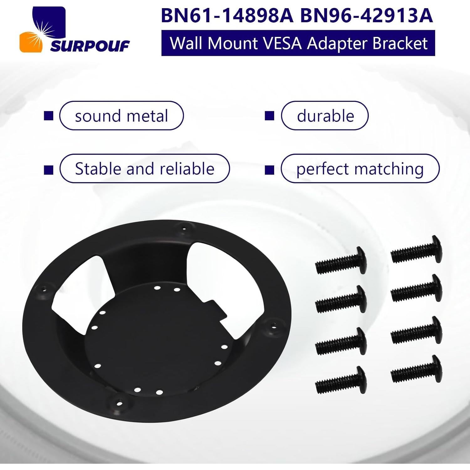 Soporte de Montaje en Pared VESA SURPOUF para Monitores Samsung 27-49"
