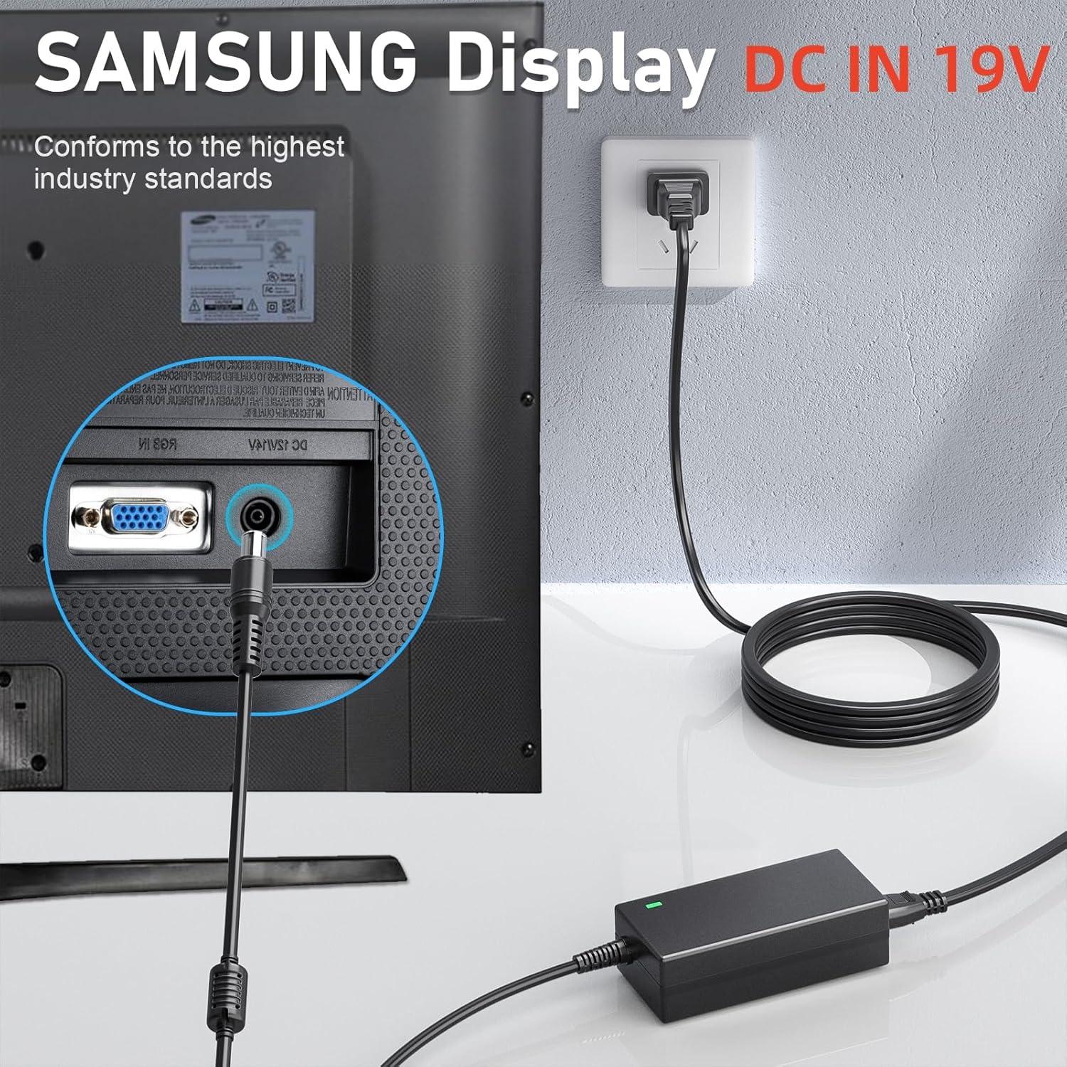 Adaptador de Alimentación 19V 4A SoulBay para Monitores Samsung