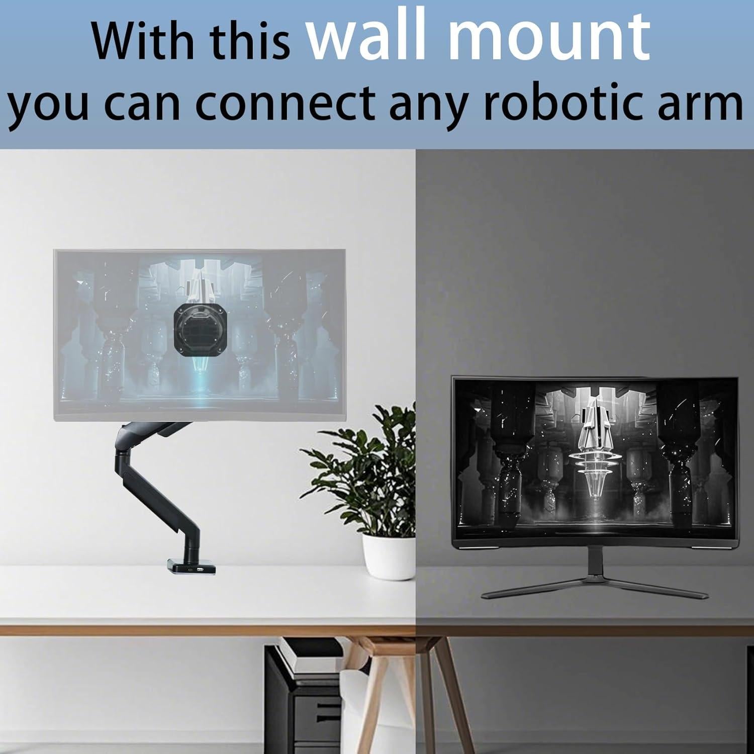 Adaptador VESA Odyssey G8 Compatible Samsung 32" 4K