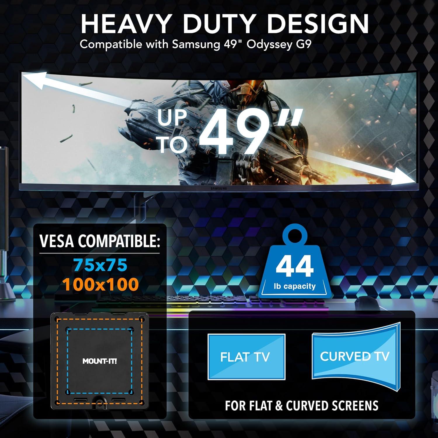 Soporte de Monitor Ultrawide Mount-It! MI-4881 hasta 49"