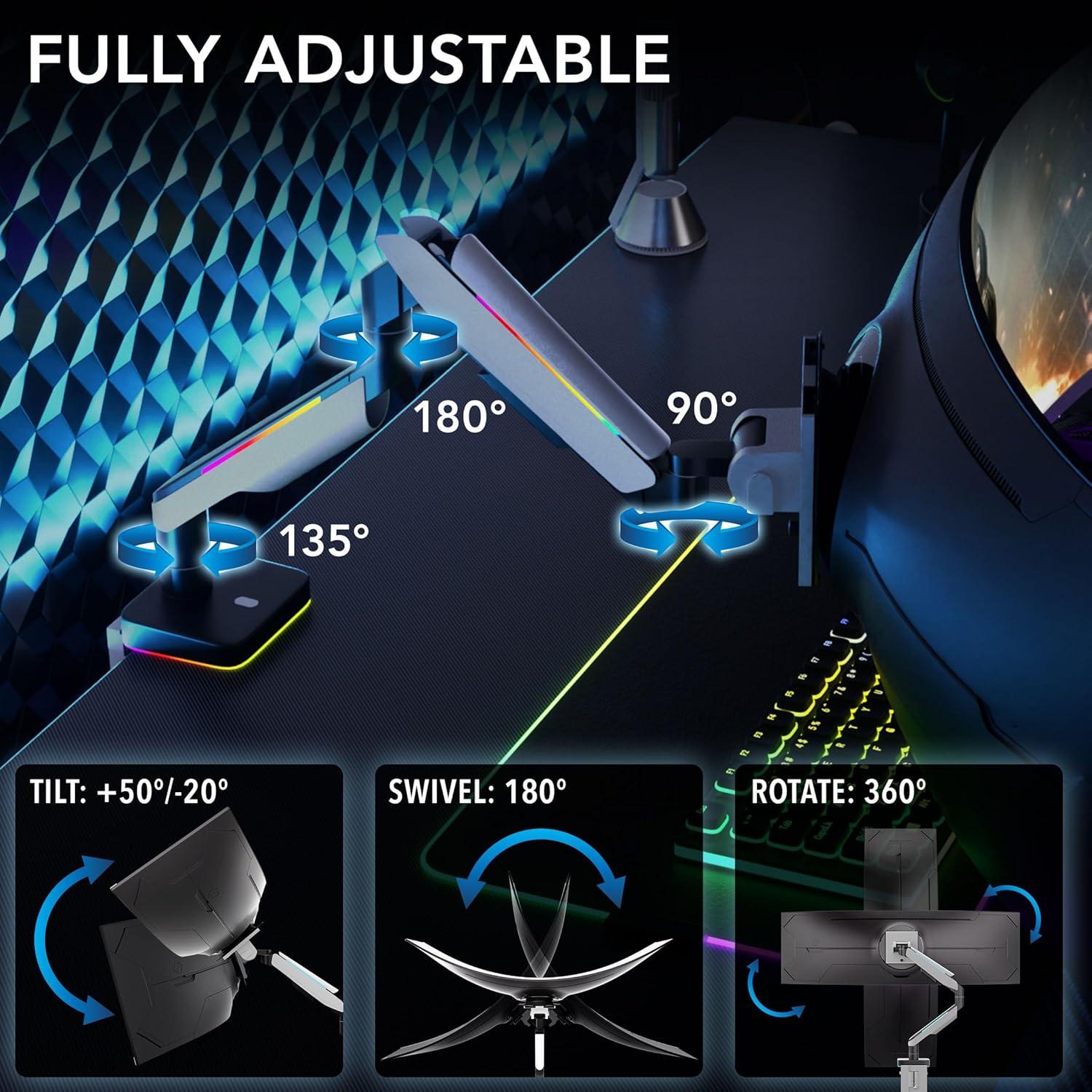 Soporte de Monitor Ultrawide Mount-It! MI-4881 hasta 49"