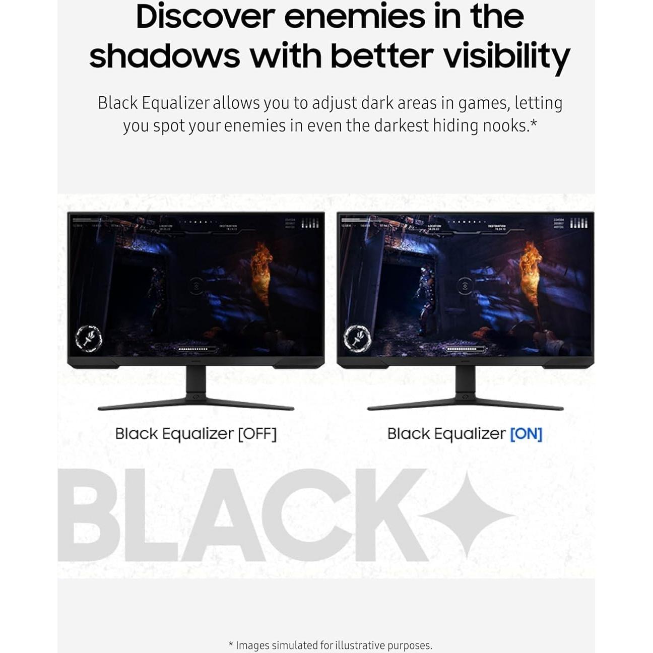 Monitor Samsung G3 24" FHD 1ms 180Hz FreeSync Ajustable