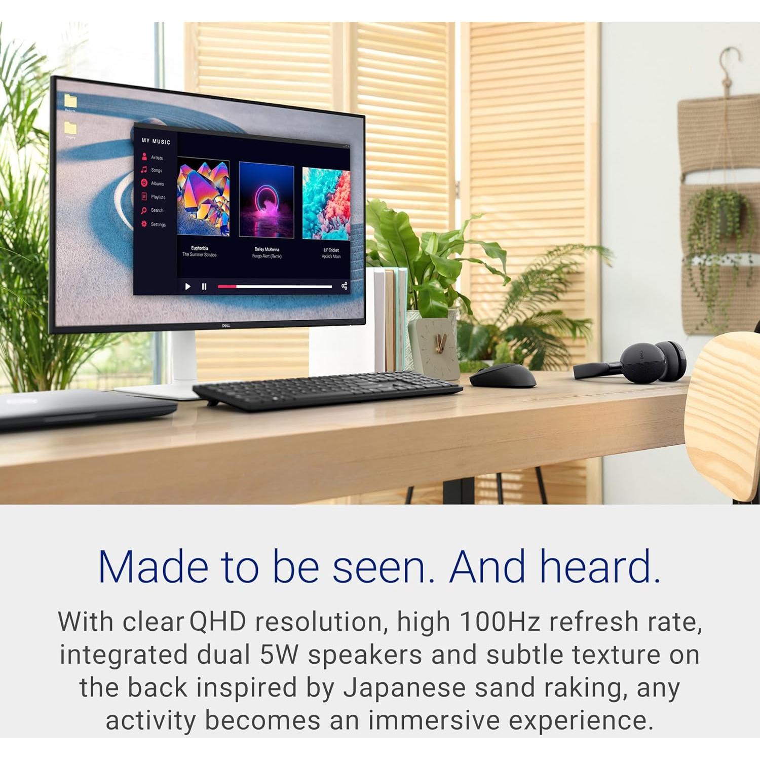 Monitor Dell S2725DS 27" QHD 2560x1440 100Hz Altavoces