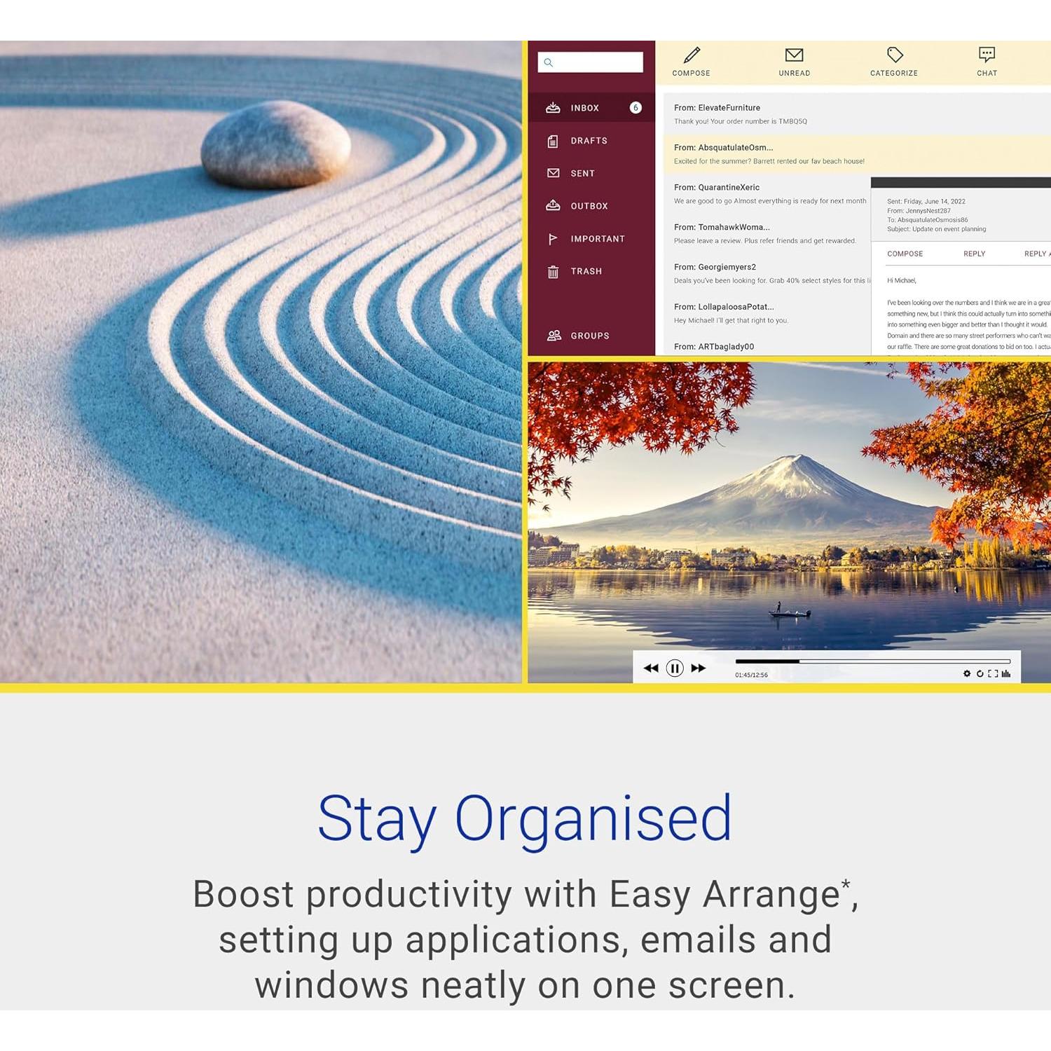 Monitor Dell S2725DS 27" QHD 2560x1440 100Hz Altavoces