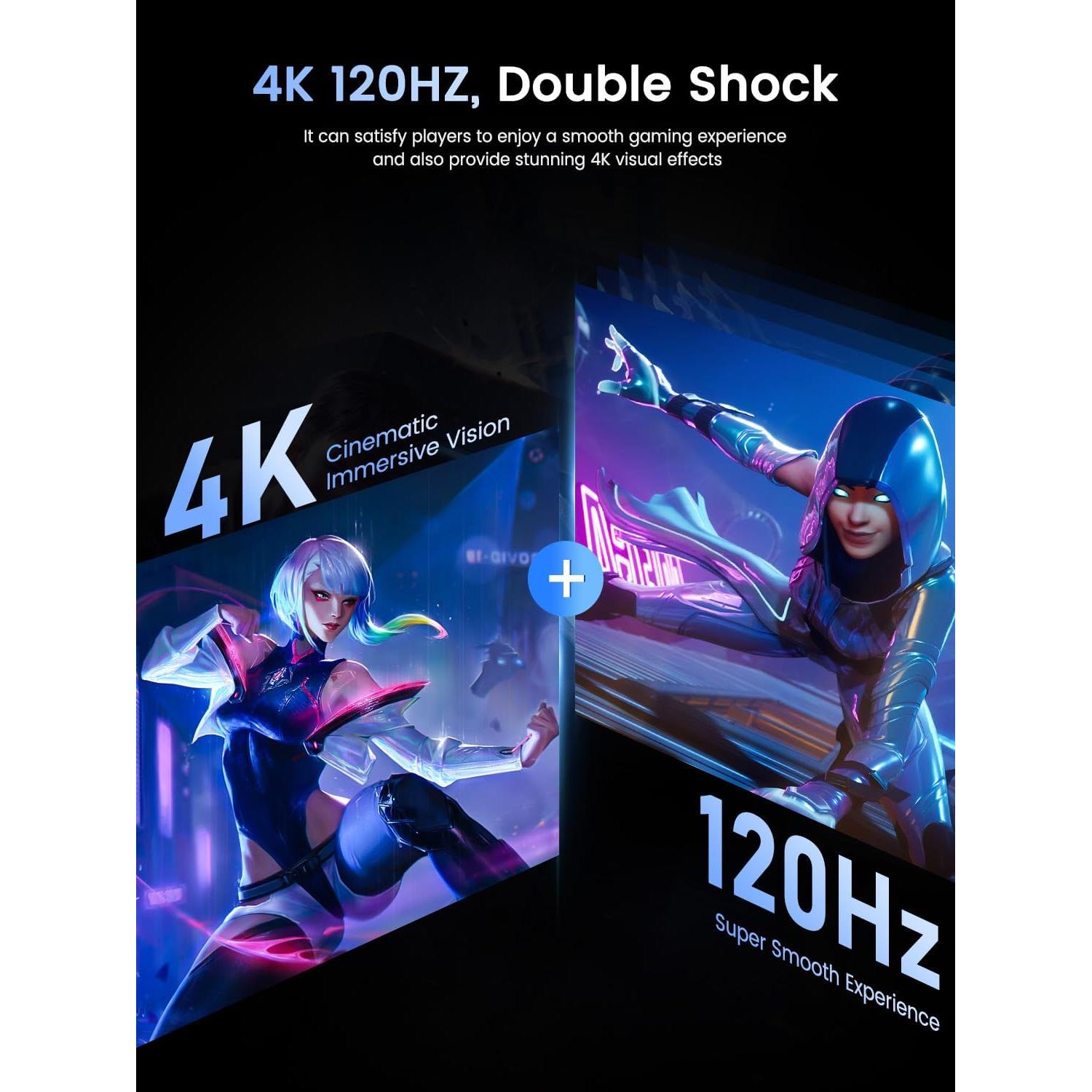 Monitor Portátil UPERFECT 4K 120Hz 17.3" | Gaming 0.1ms 500 Nits