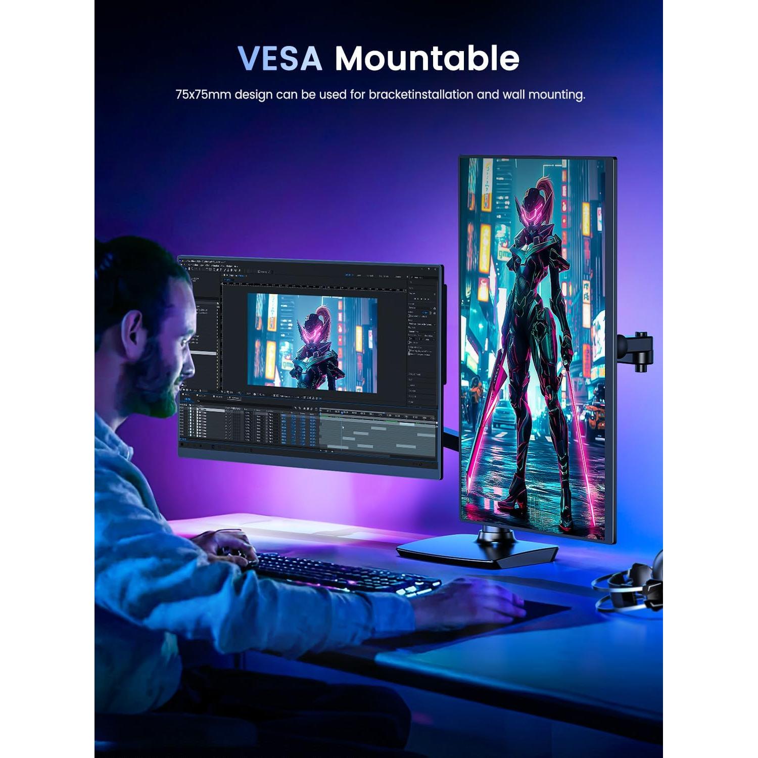 Monitor Portátil UPERFECT 4K 120Hz 17.3" | Gaming 0.1ms 500 Nits