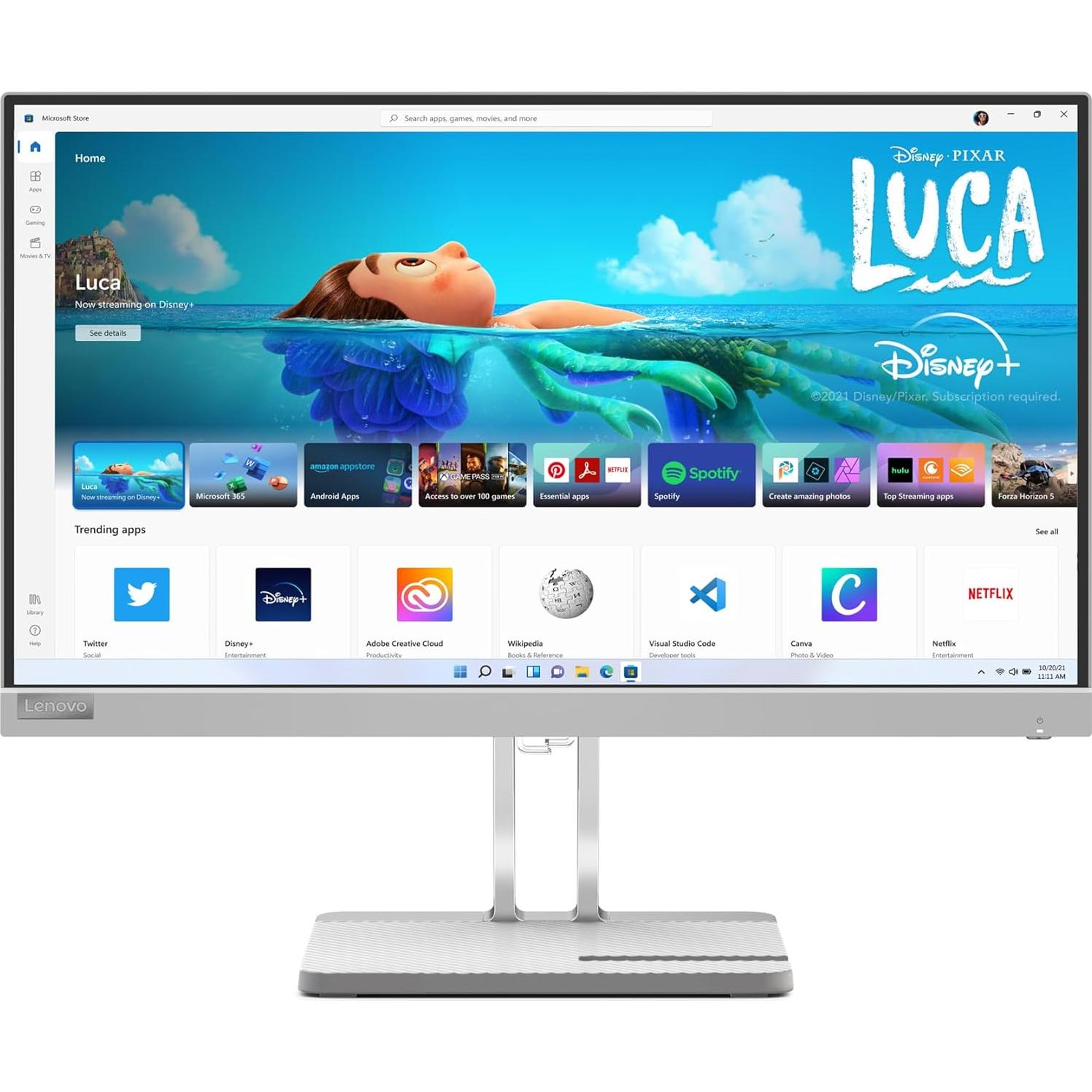 Monitor Lenovo L22e-40 21.5" FHD 75Hz HDMI VGA Gris
