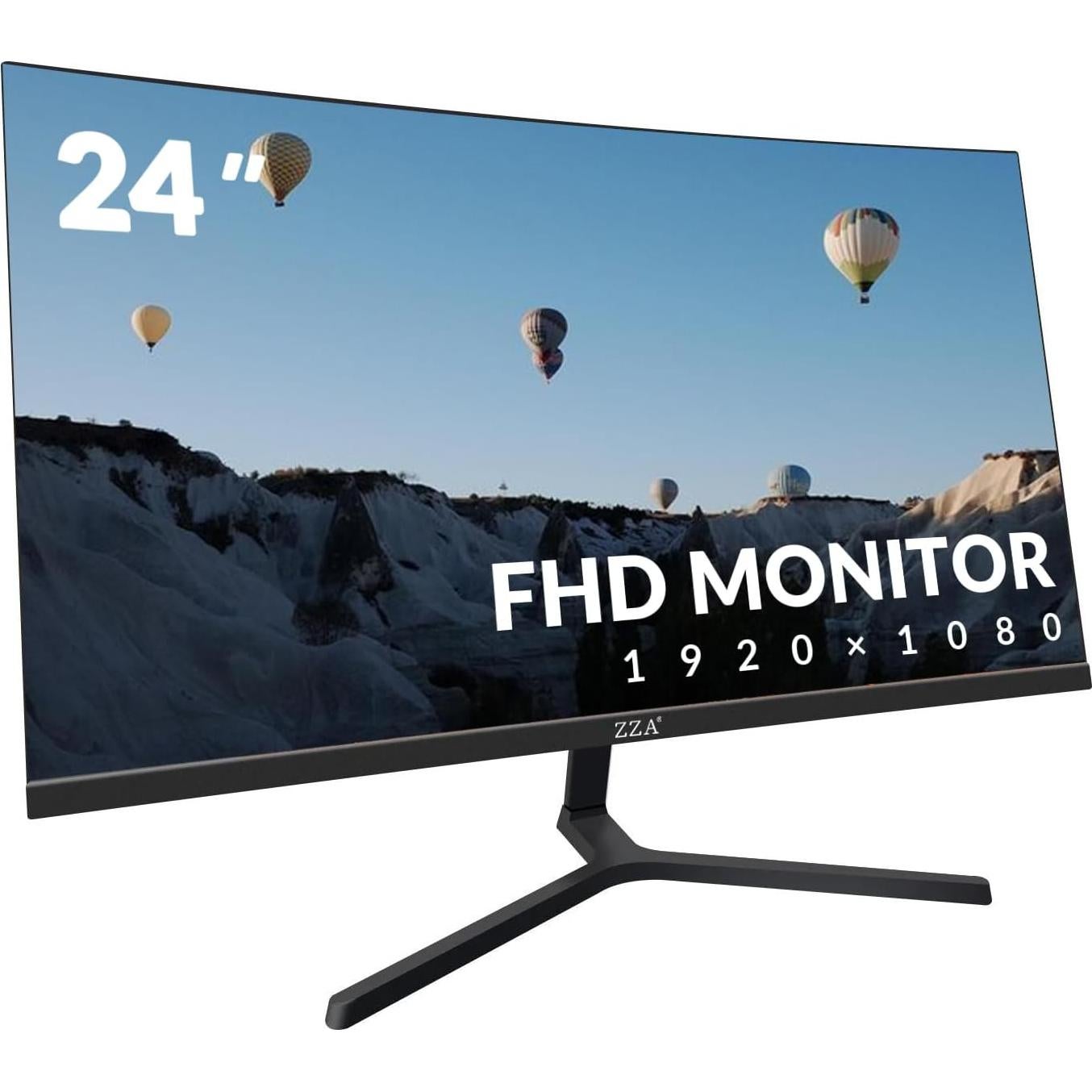 Monitor Curvo ZZA 24" 100Hz Full HD 1920x1080 VA