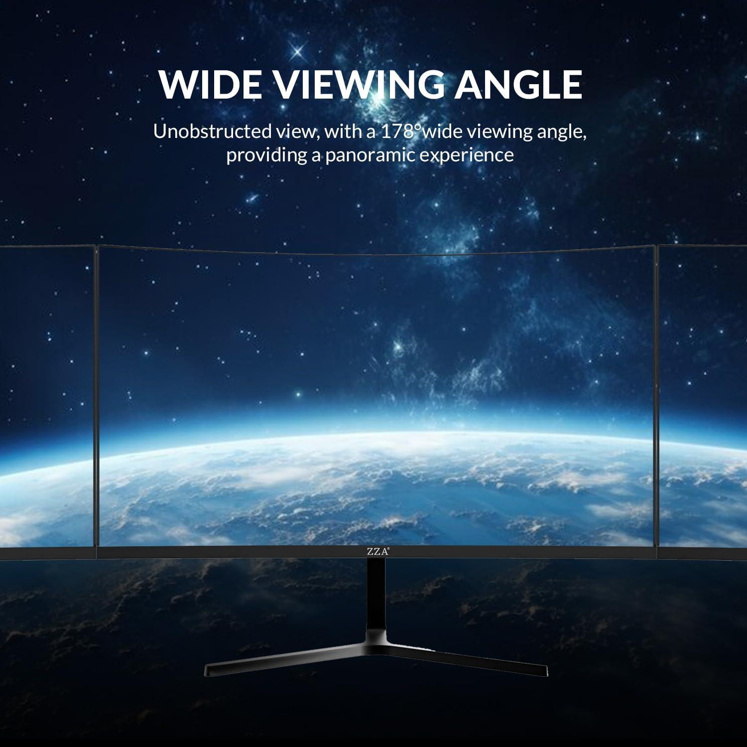 Monitor Curvo ZZA 24" 100Hz Full HD 1920x1080 VA